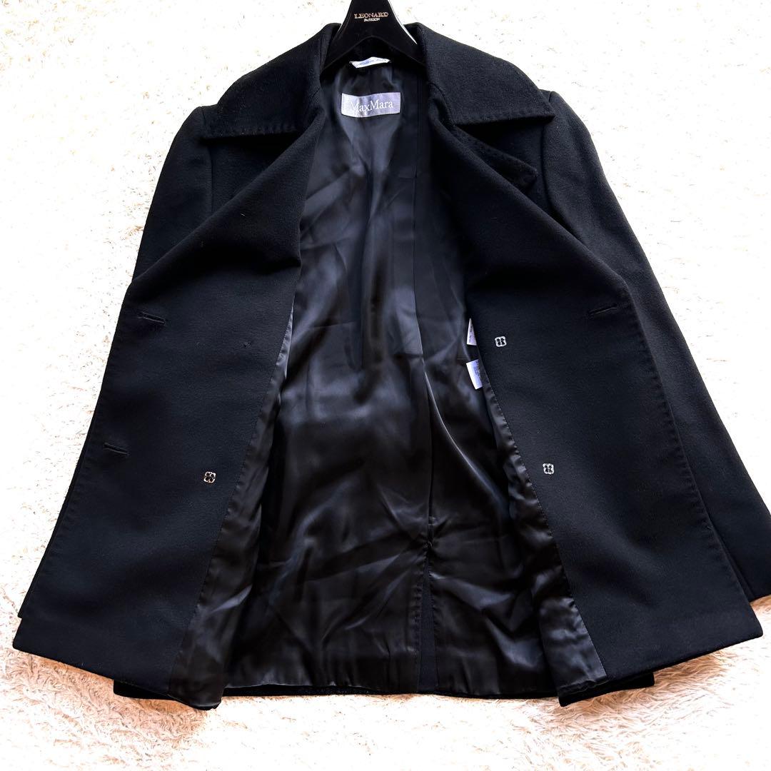 最高峰✨️MaxMara銀タグ】 イタリア製 ピーコート ダブル ジャケット