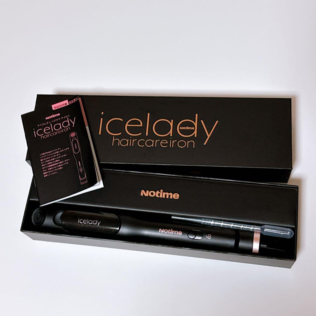 notime アイスレディ ヘアアイロン icelady hairiron - メルカリ