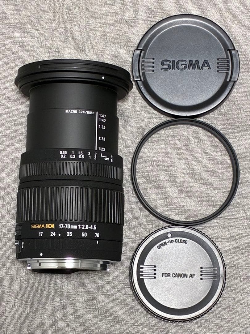 ⭐️美品⭐️シグマ SIGMA 17-70mm F2.8-4.5 DC キャノン用