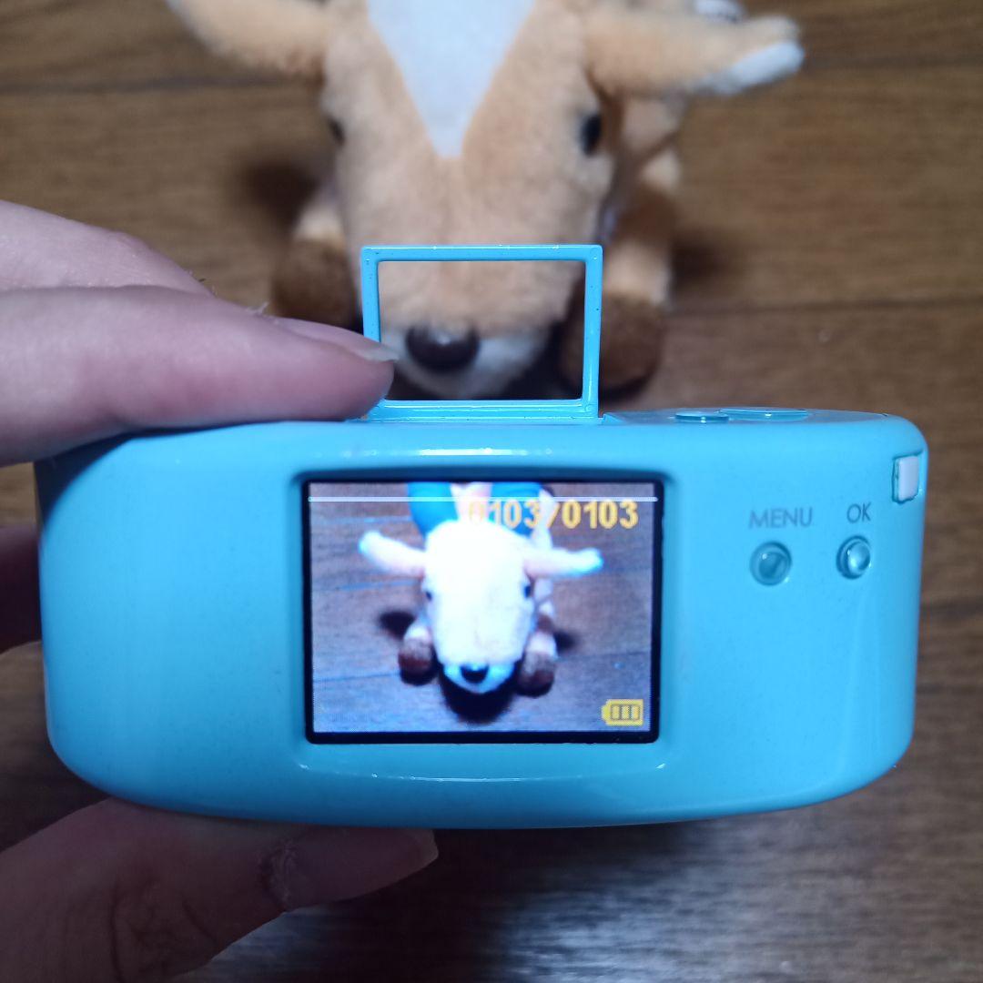 デジタルハリネズミ3.0 水色 トイカメラ デジタルカメラ - メルカリ
