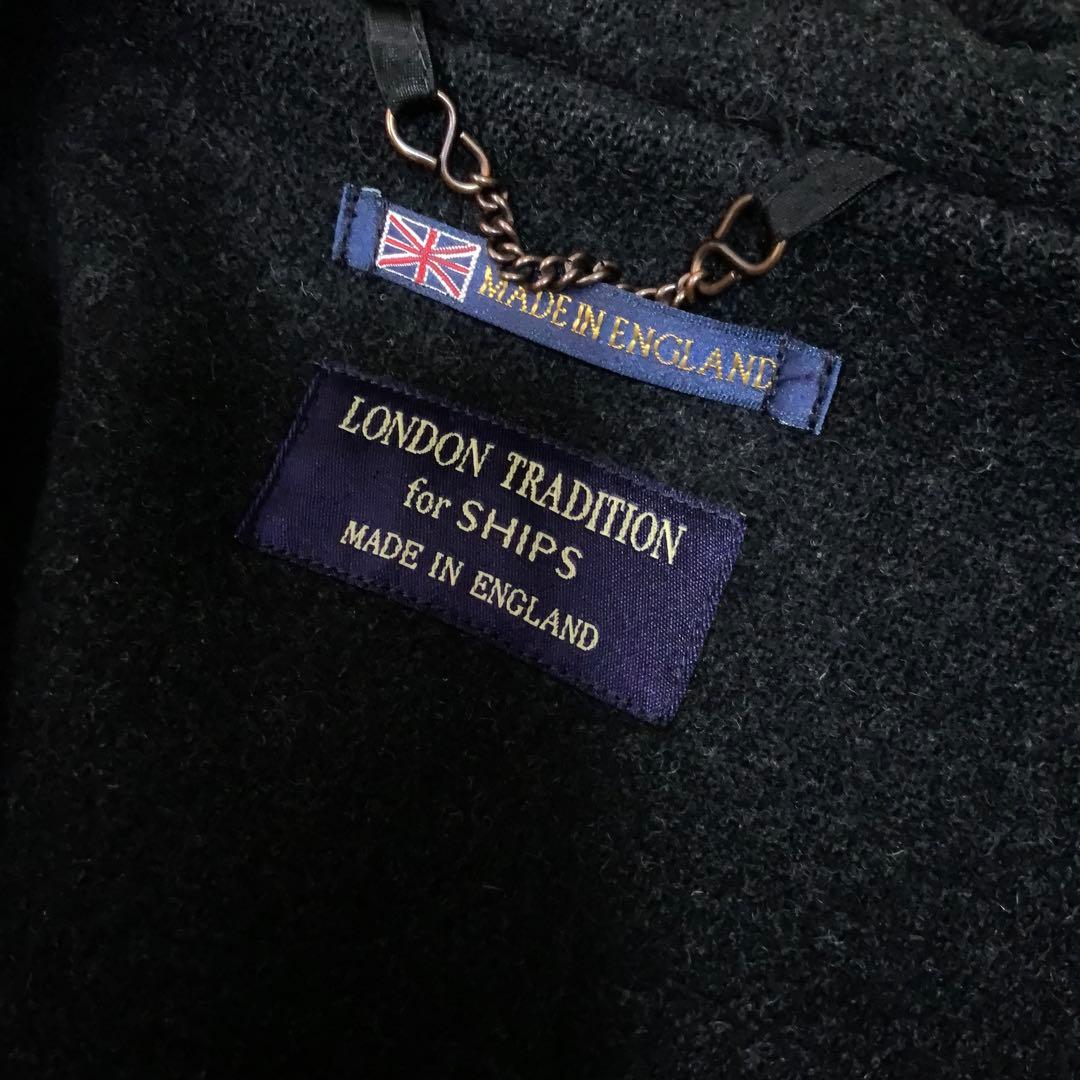 希少LONDON TRADITION ダッフルコート 38 グレー 英国製 - メルカリ