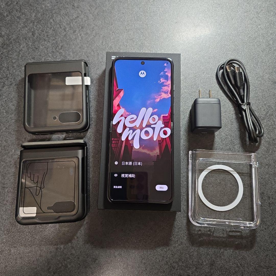 使用時間・短期] motorola razr 50s コアラグレイ オマケ多数 - メルカリ