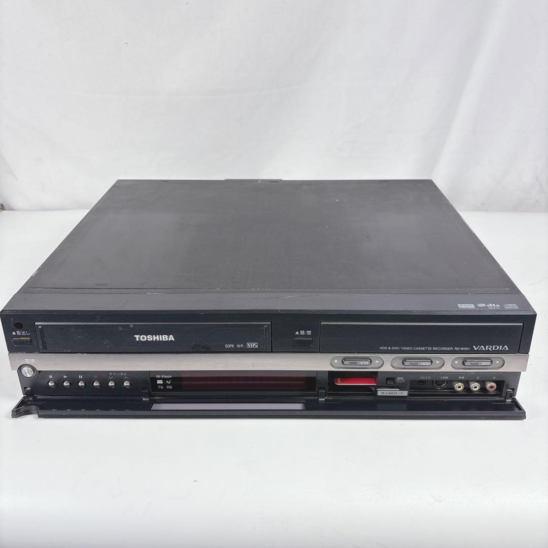 TOSHIBA 東芝VTR一体型HDD＆DVDビデオレコーダー RD-W301 - メルカリ
