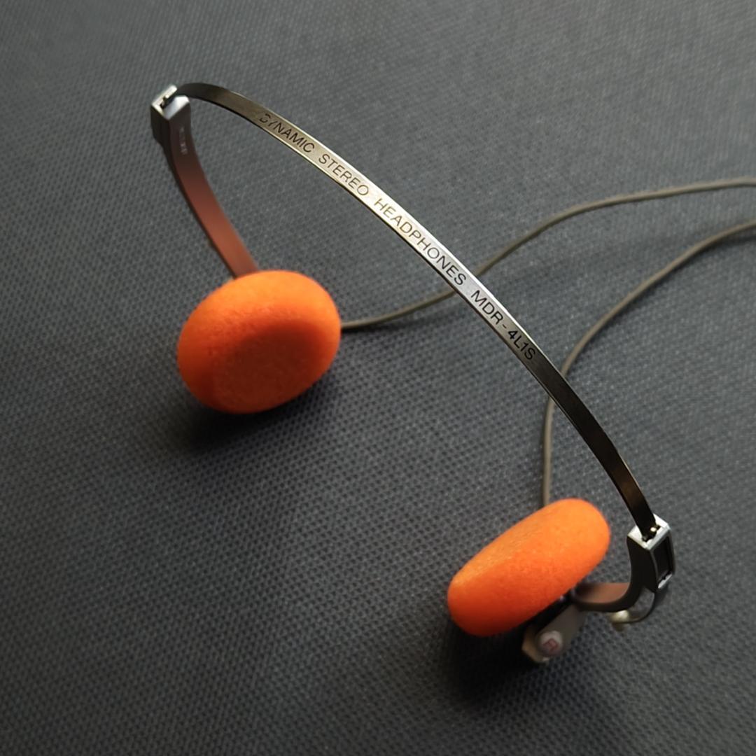 動作整備品】ソニー ステレオ ヘッドホン レトロヴィンテージ MDR-4L1S