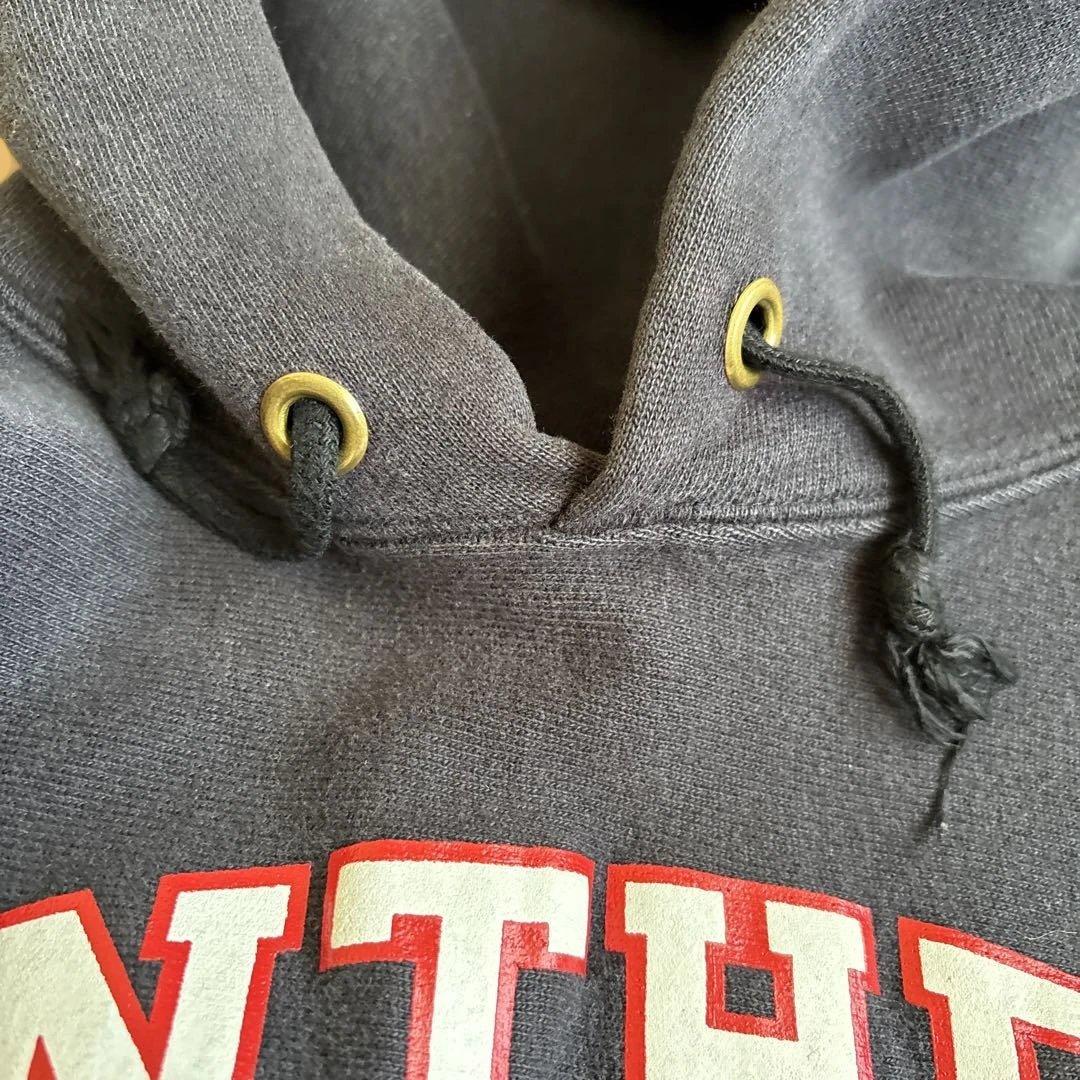 90sチャンピオン リバースウィーブ 希少の黒ボディ 刺繍タグ