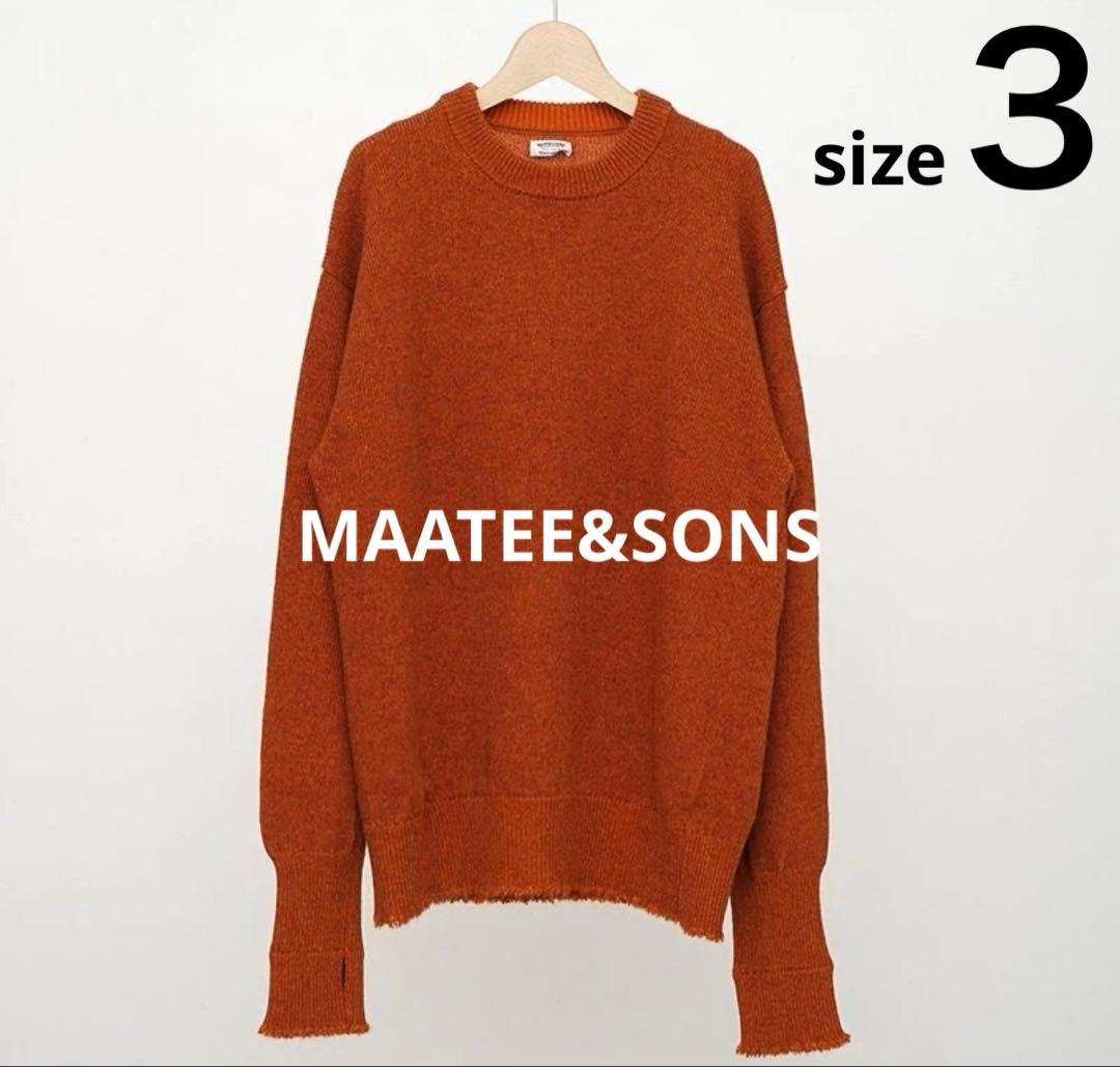MAATEE&SONS】強撚SHETLAND裏カシミア ひょっとこセーター 3 - メルカリ