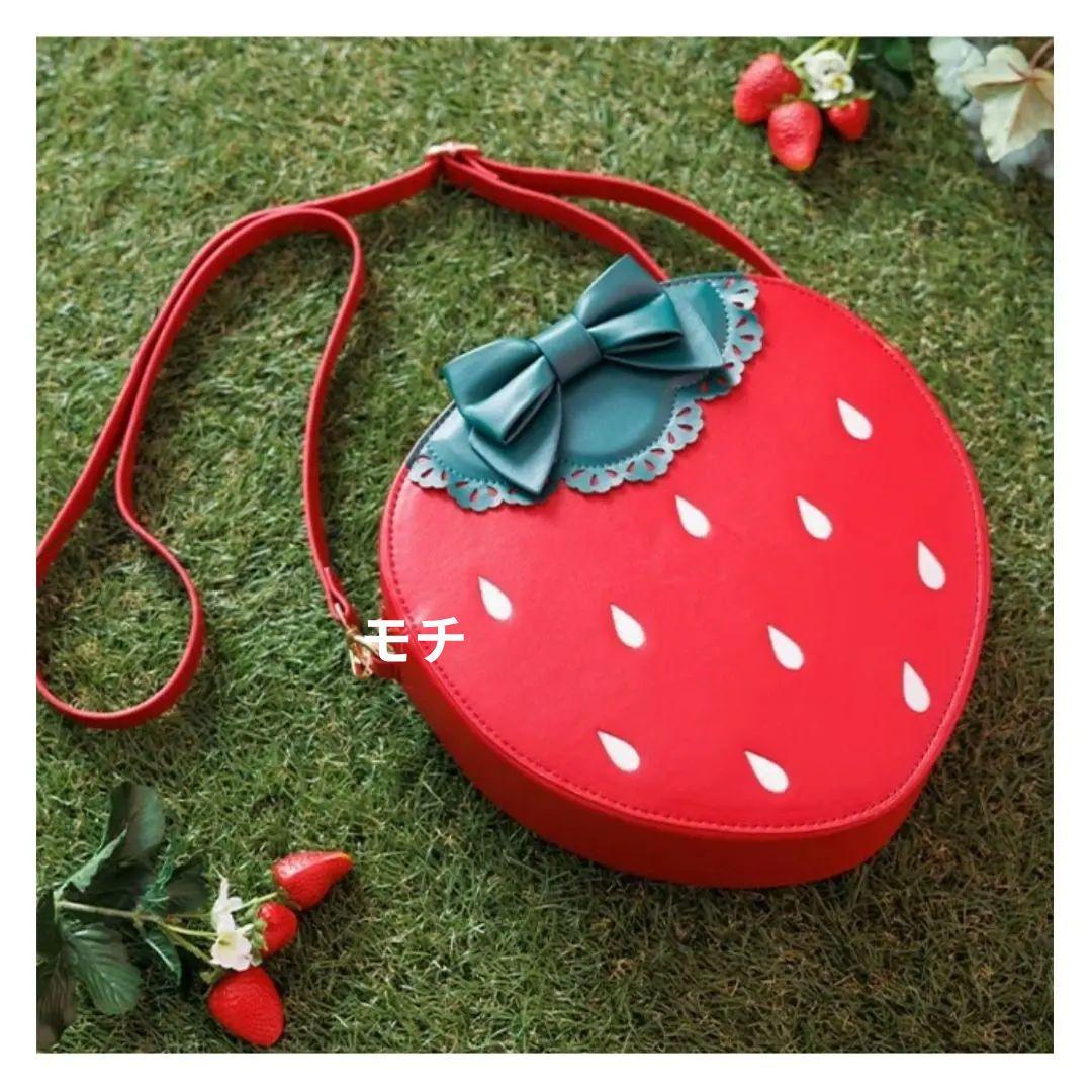 シャルミエール いちごショルダーバッグ 新品 アクシーズファム - メルカリ