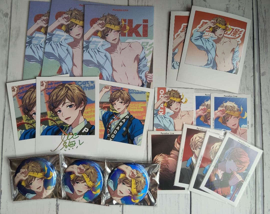 パラライ 闇堂四季 まとめ売り Gプリ プロカ ポスカ 缶バッジ - メルカリ