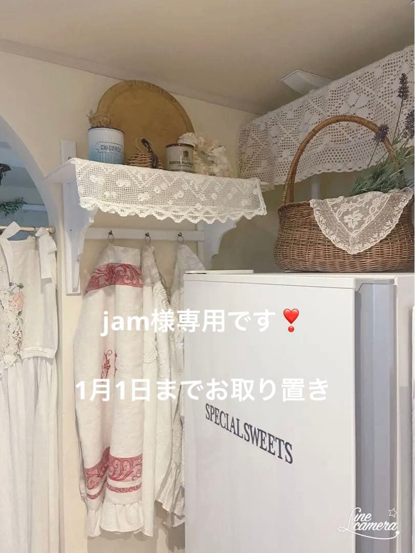 jam❣️フランスアンティーク☆木製フック付きシェルフ フランスの小さなアンティーク家具、木製のオープンシェルフ（飾り棚