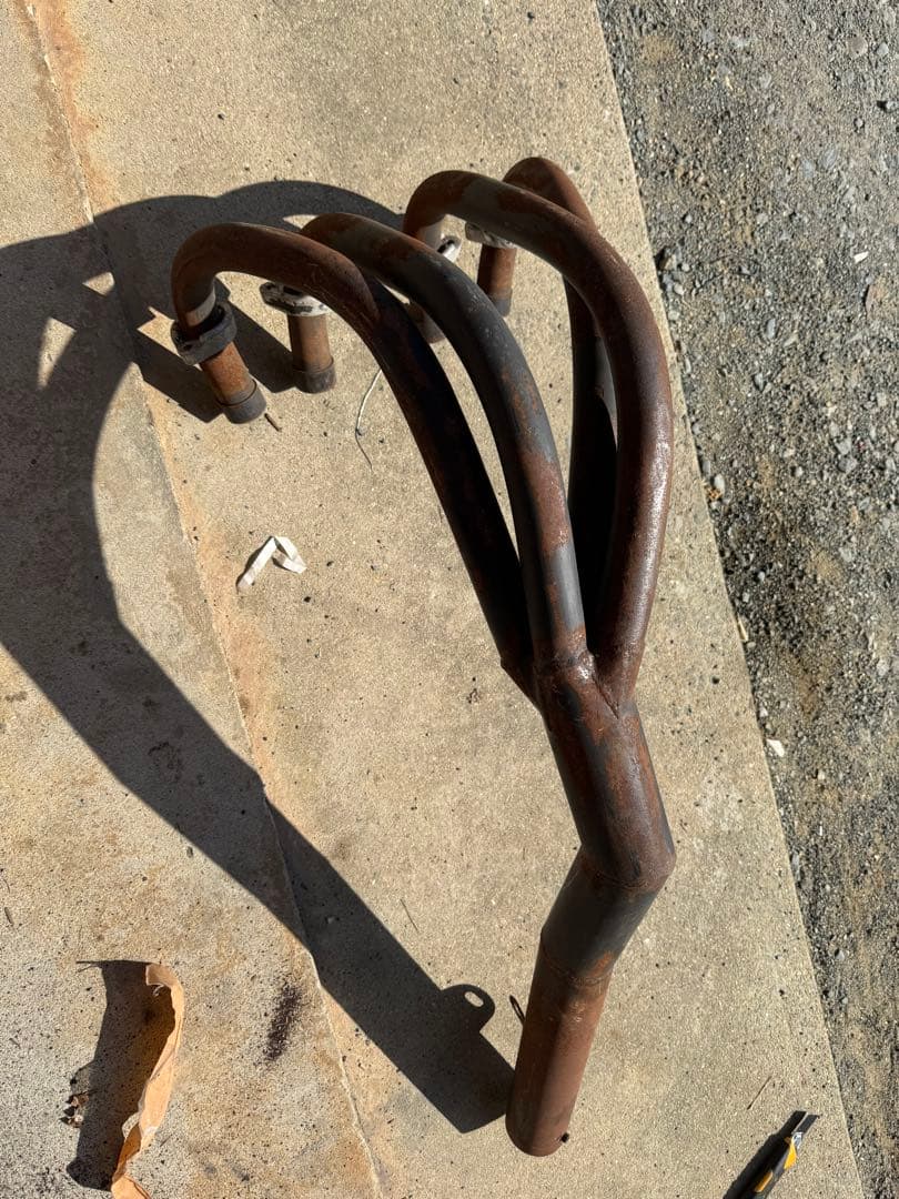 本物 規制前モリワキ ど初期 集合管CB750F CB900F CB1100F - メルカリ