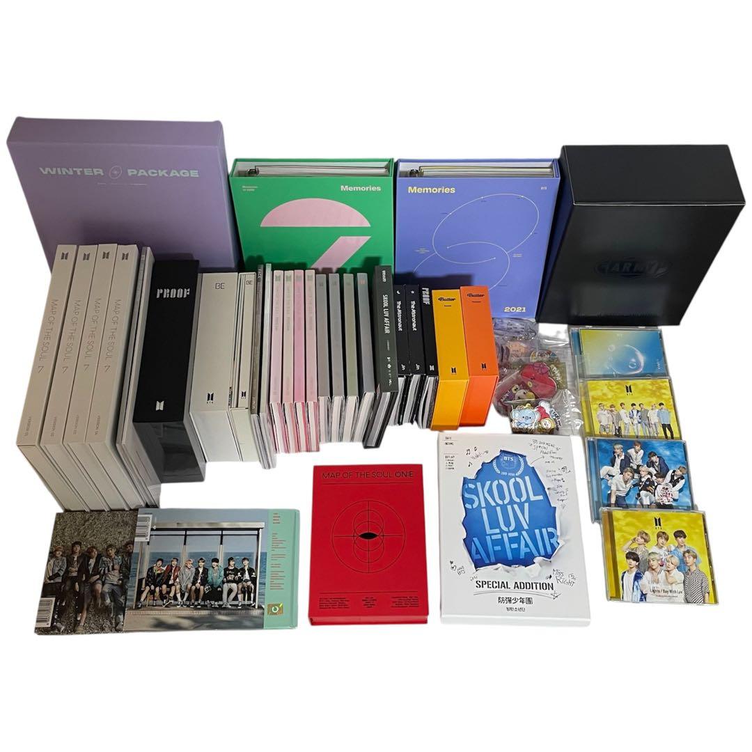 BTS アルバム・CD・DVD まとめ売り BTS アルバム CD まとめ売り BTS アルバム CD まとめ売り【おまけ付き