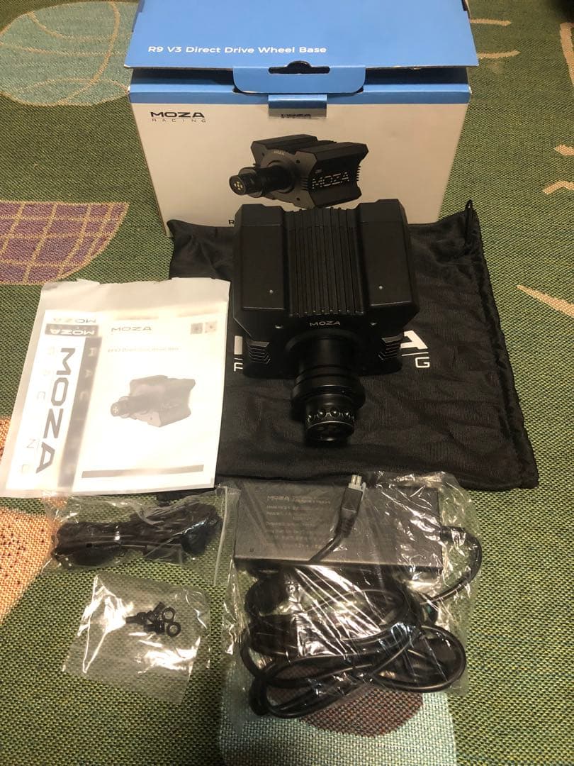 その他 MOZA R9 V3 Direct Drive Wheel Base MOZA R9 V3 Direct Drive Wheel Base – 9 Nm Torque, 21-Bit Encoder