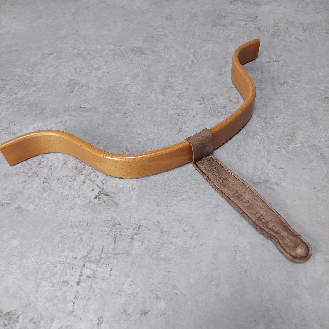 【希少】 ストッケ トリップトラップ 木製ベビーガード ベビーセット 旧型 皮製 希少】STOKKE ストッケ トリップトラップ 旧型ベビーガード 革ベルト付