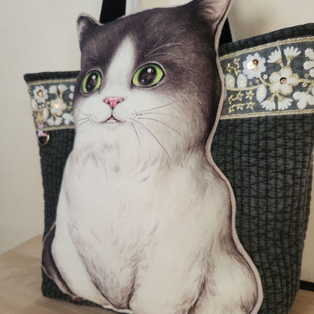 コヤンイサムチョン ねこちゃんトート ハンドメイド - メルカリ