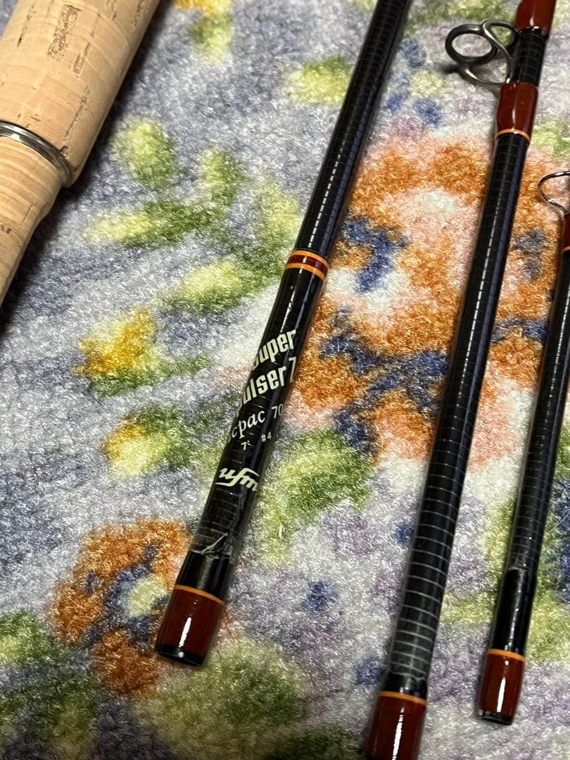 ufm ウエダ スーパーパルサーZ ミックパック7040 7´#4 フライロッド