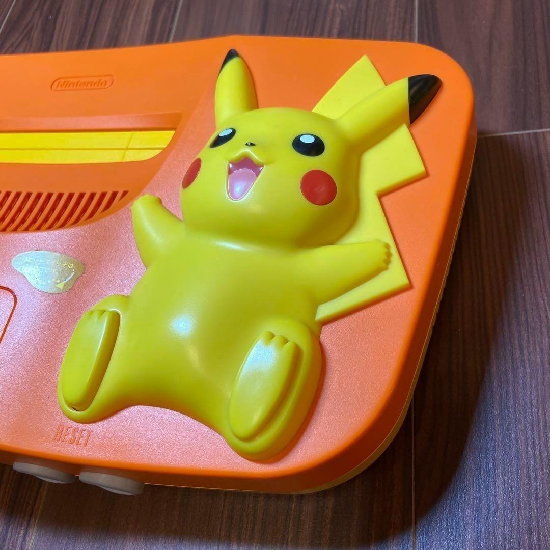 ニンテンドー64 ピカチュウ オレンジ&イエロー 3417 - メルカリ