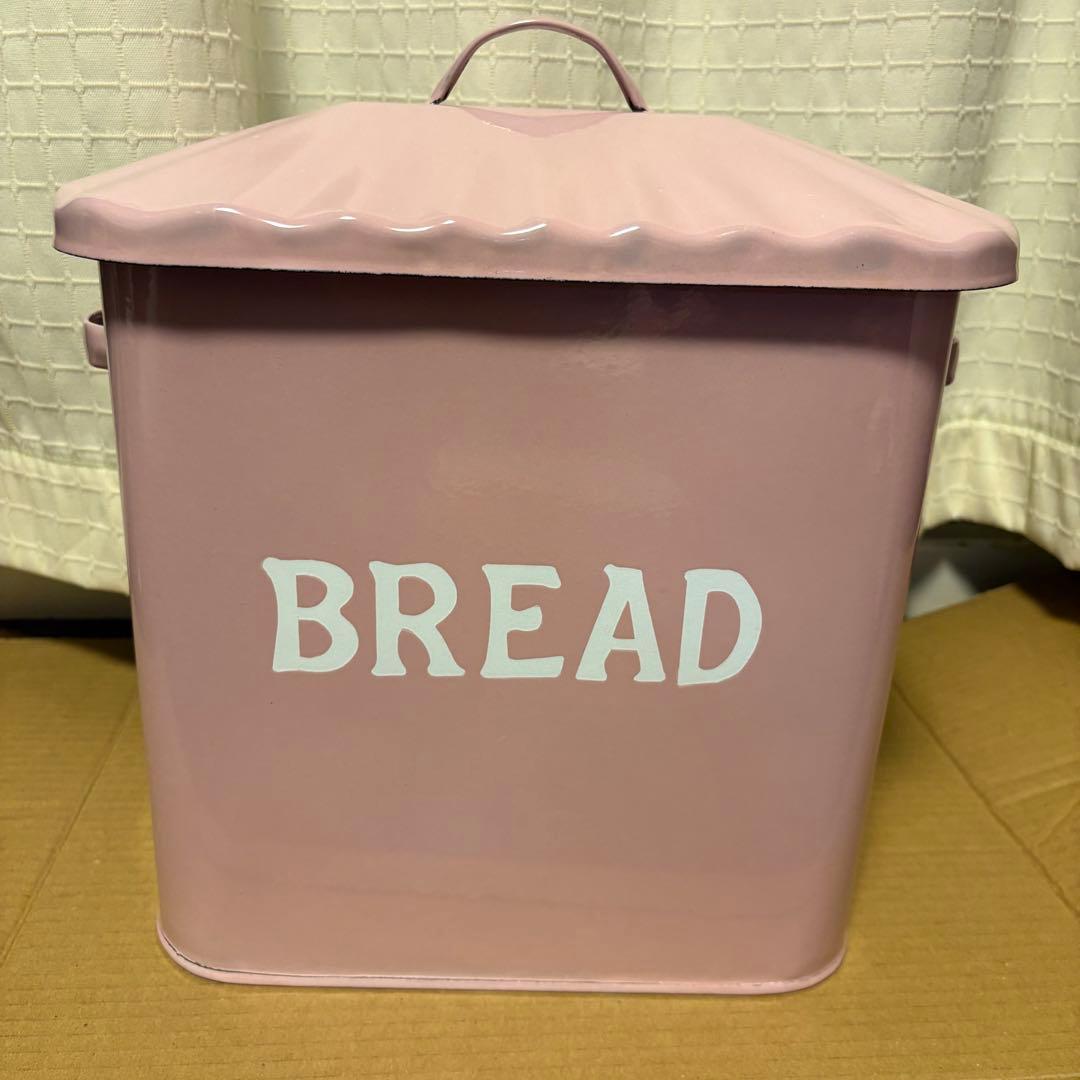 オールドファームハウス ホーロー ブレッド缶 大 工場 直