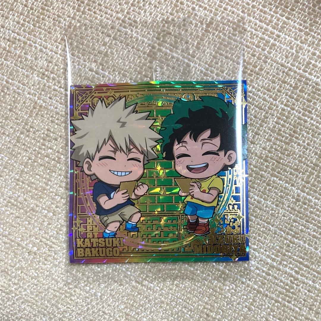 ヒロアカ ウエハース 緑谷 爆豪 プルスウルトラレア シール - メルカリ