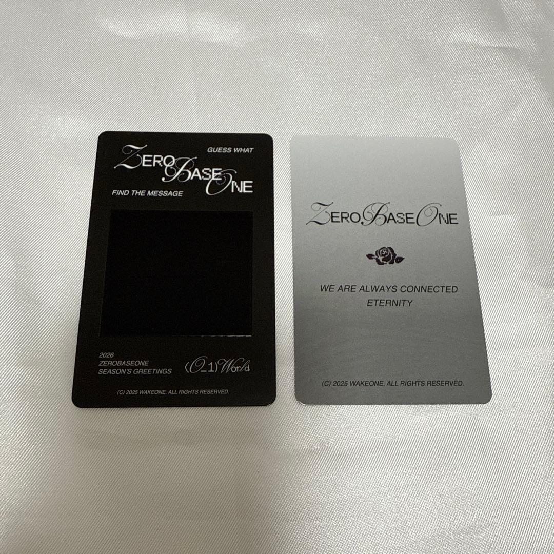 zb1 ハオ ジャンハオ トレカセット シーグリ ゼベワンzerobaseone