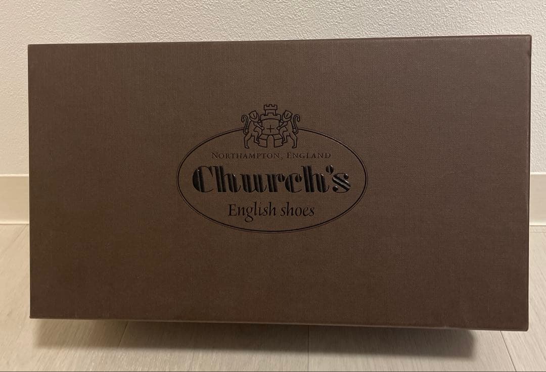 最終【美品】church's チャーチ　バーウッド(24.5cm)木製キーパー付