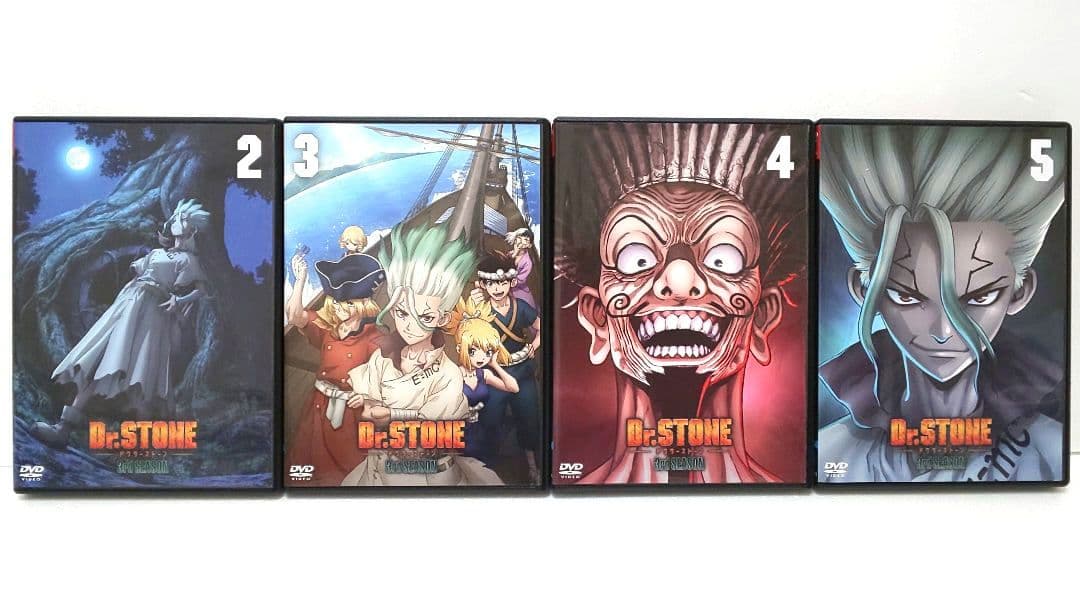 Dr.STONE ドクターストーン 3 DVD セット アニメ 2 3 4 5 - メルカリ