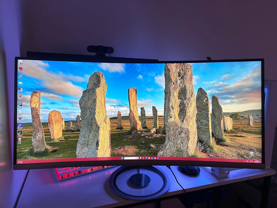 ASUS MX34VQ 34インチ ウルトラワイド 曲面モニター 箱なし asus_mx34vq_34_3440x1440_frame