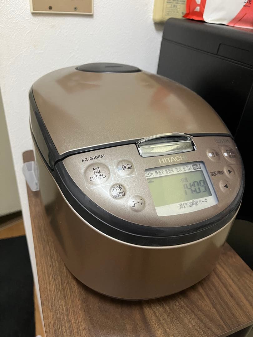 HITACHI RZ-G100M 炊飯器 1.0L ゴールド