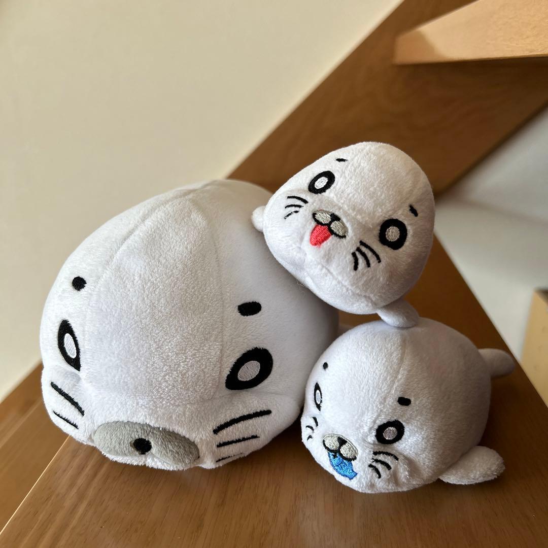 少年アシベ ゴマちゃん アザラシ ぬいぐるみセット - メルカリ