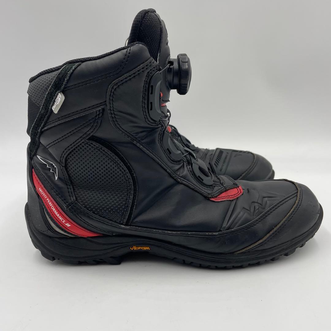 クシタニ アドーネシューズ　K-4577 25.5cm 黒赤