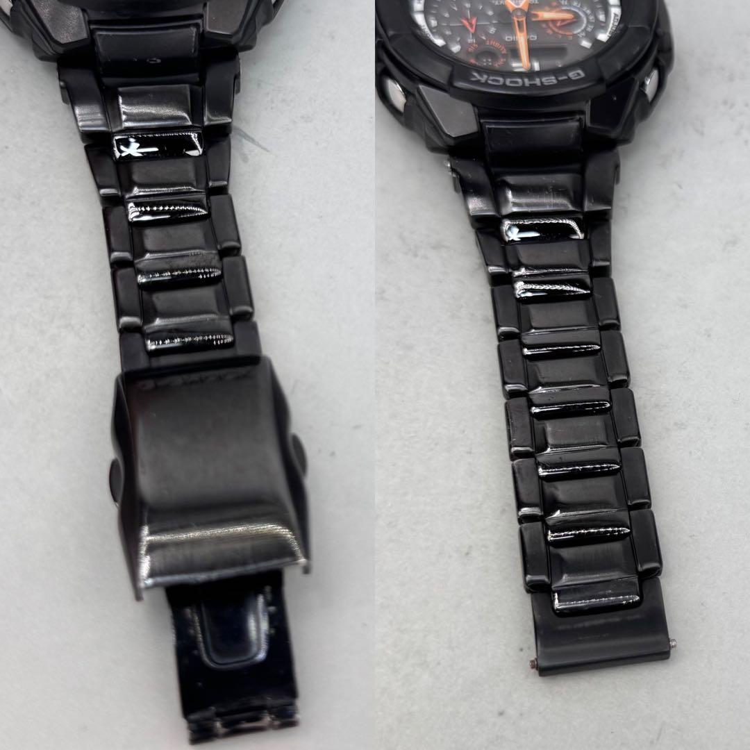 美品 G-SHOCK GW-3500BD 電波ソーラー メタルバンド ブラック - メルカリ