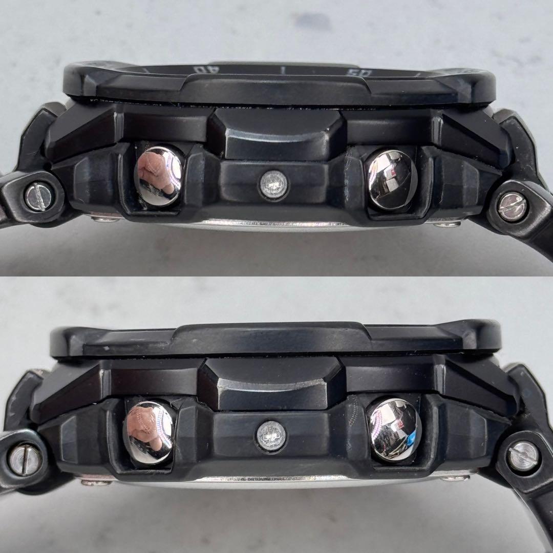 美品 G-SHOCK GW-3500BD 電波ソーラー メタルバンド ブラック - メルカリ