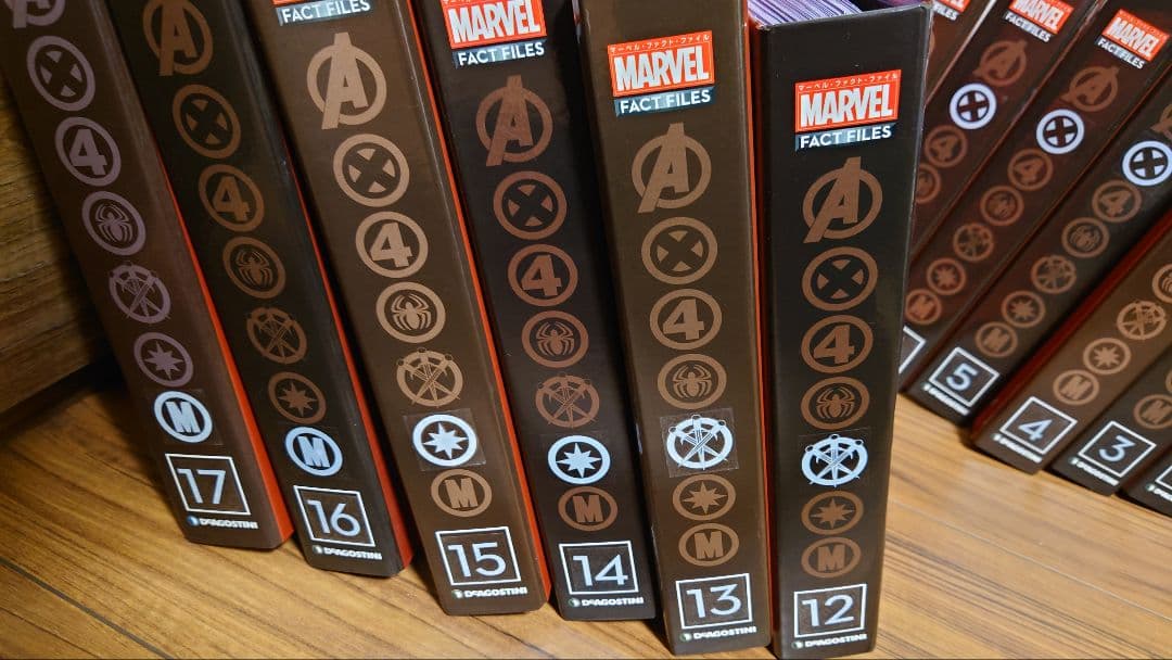 M*6様専用 ディアゴスティーニ マーベル ファクト ファイル 全巻その2