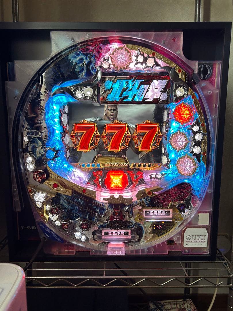 CR 北斗の拳 HVJS ケンシロウver 実機 卓上BOX 焔枠 パチンコ - メルカリ