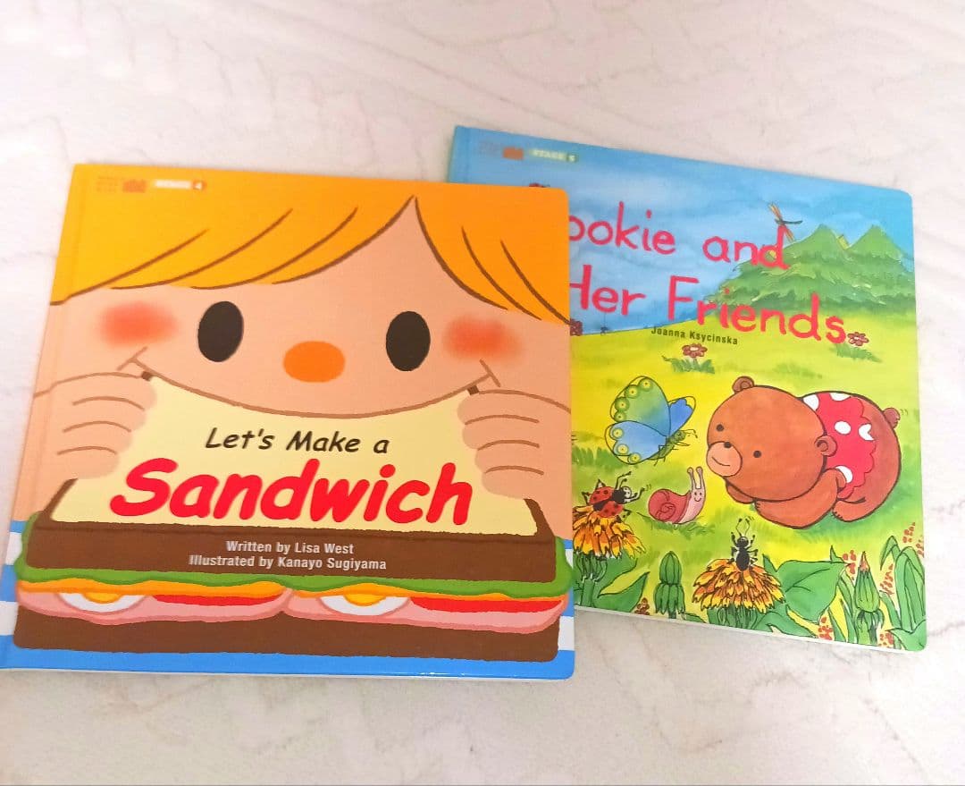 ワールド ワイド キッズ イングリッシュ☆英語絵本☆ベネッセ☆2冊