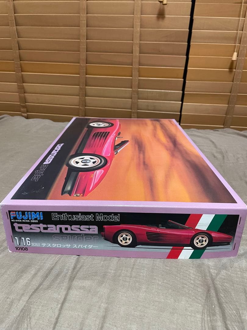 テスタロッサ スパイダー 1/16 スケール フジミ ビックスケール