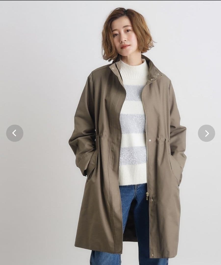 トープ 撥水 4way フェイクファーライナー ロング マンパ - メルカリ