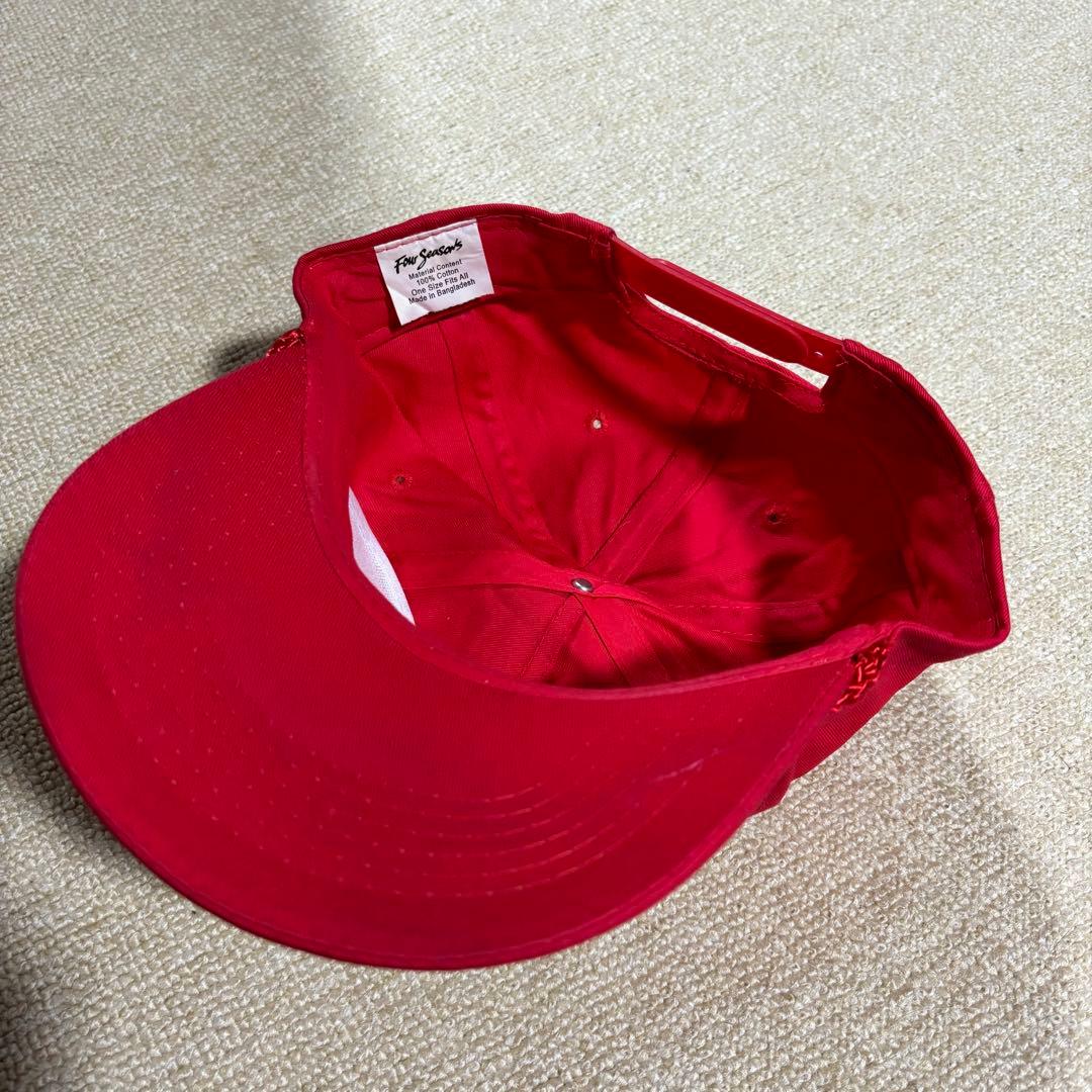 FORD トラッカーキャップ フォード ビンテージ アメ車 帽子 レッド 赤