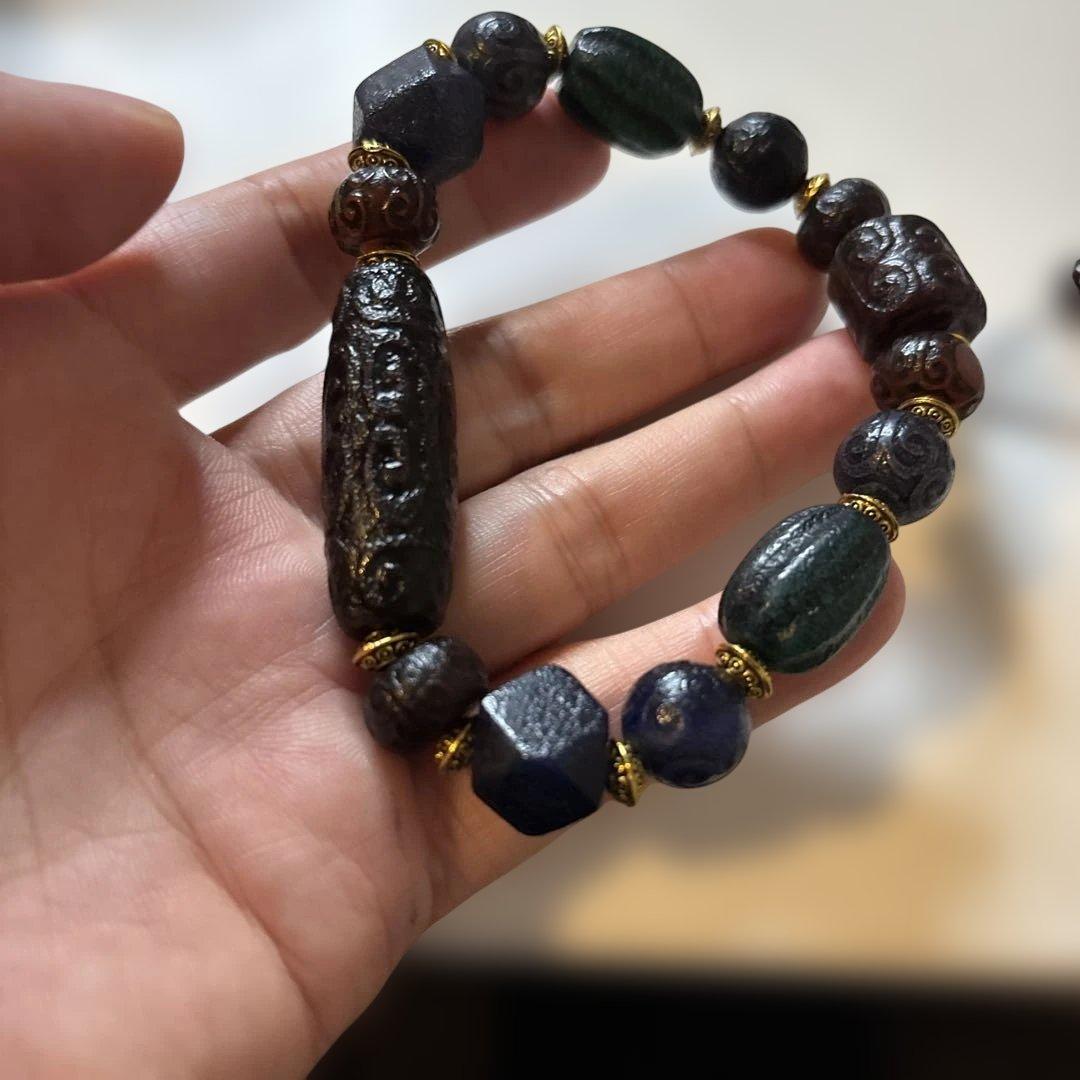 これは！すっごいパワーあります！ゾックゾクします！チベットマニ車天珠！やば〜い！