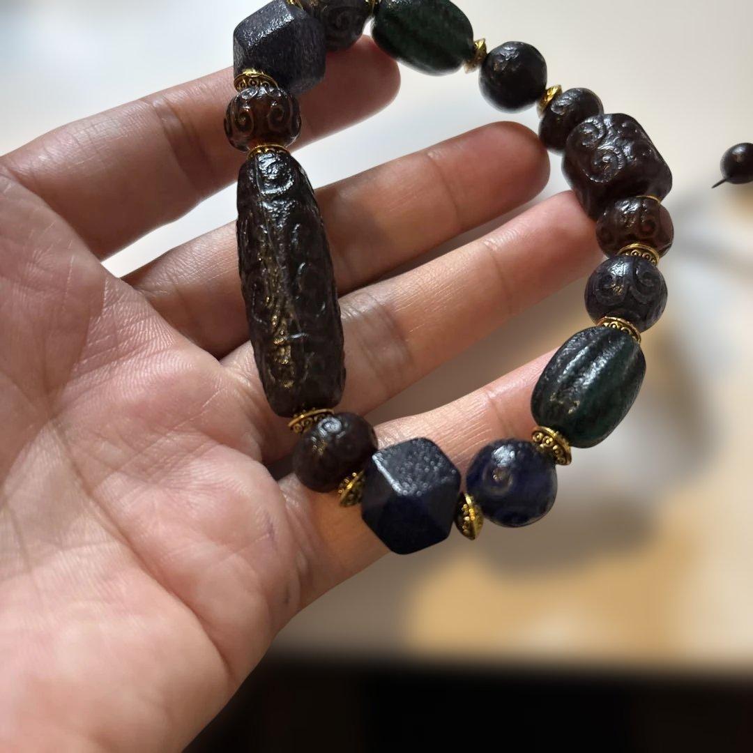 これは！すっごいパワーあります！ゾックゾクします！チベットマニ車天珠！やば〜い！