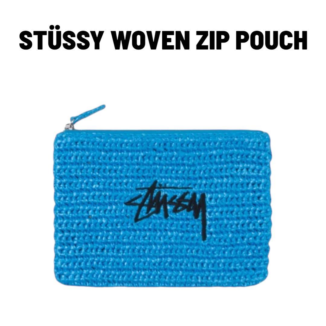 STÜSSY WOVEN ZIP POUCH ステューシー ポーチ 210.jpg