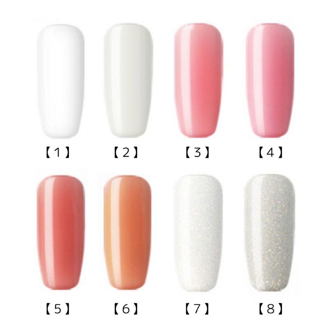 ポリジェル10色セット セルフネイル カラージェル ネイル スカルプ 長