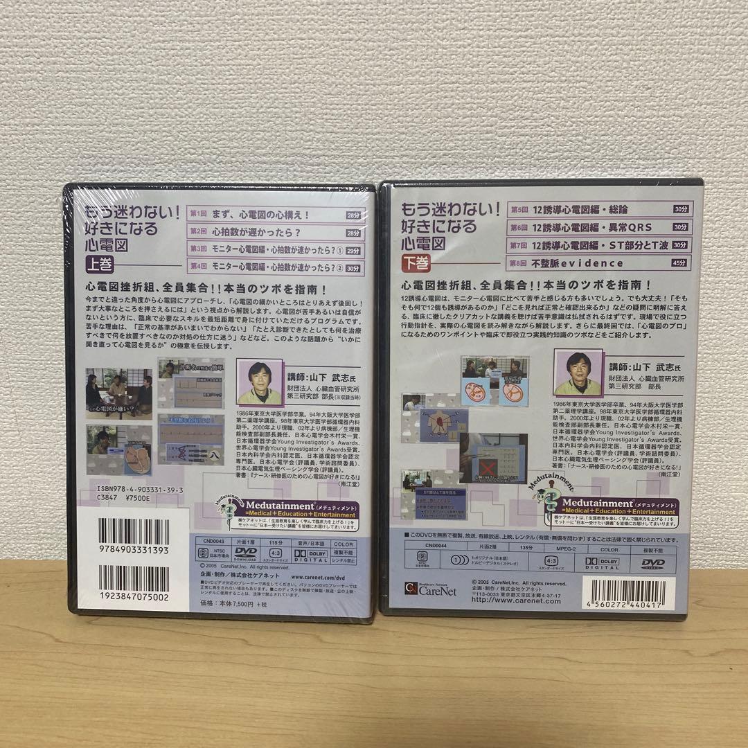 定価15000円　もう迷わない! 好きになる心電図 DVDセット