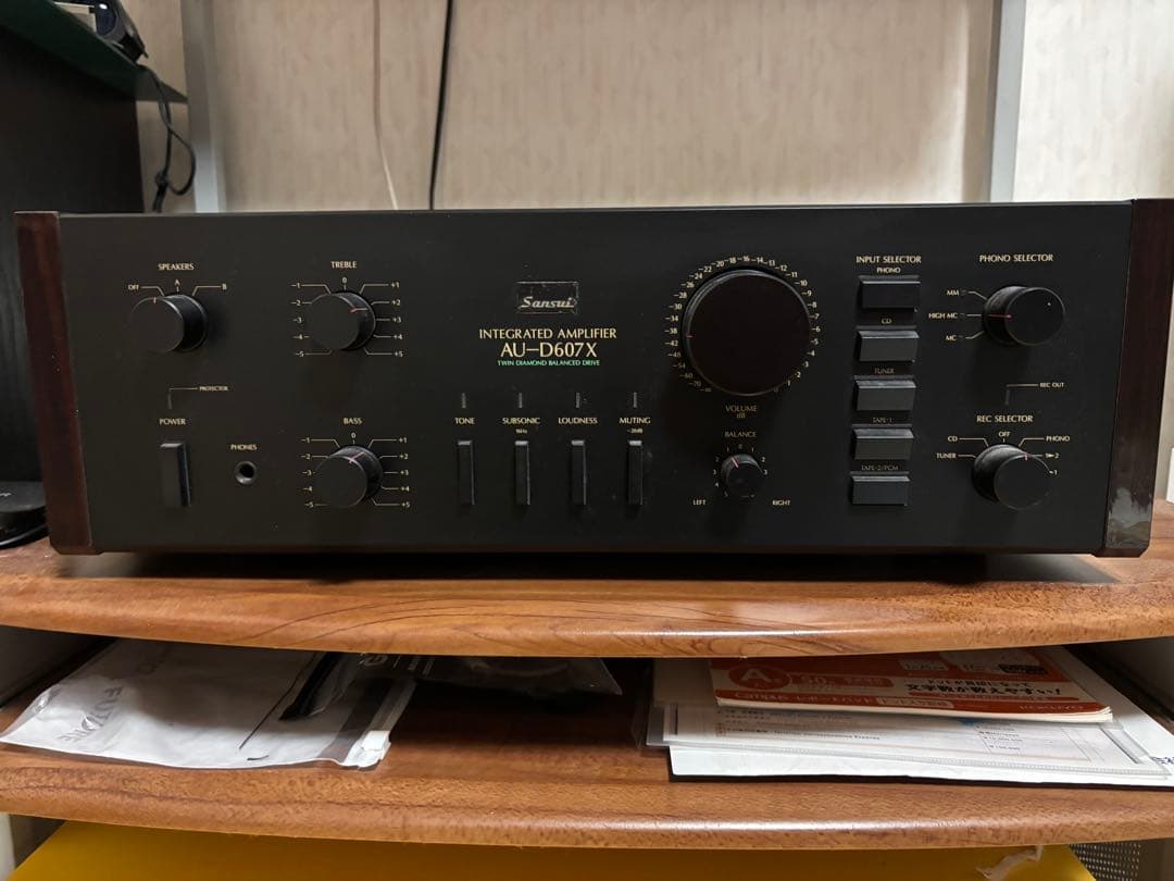 サンスイ AU-D607X インテグレーテッドアンプ完動品 サンスイ AU-D607X インテグレーテッドアンプ完動品