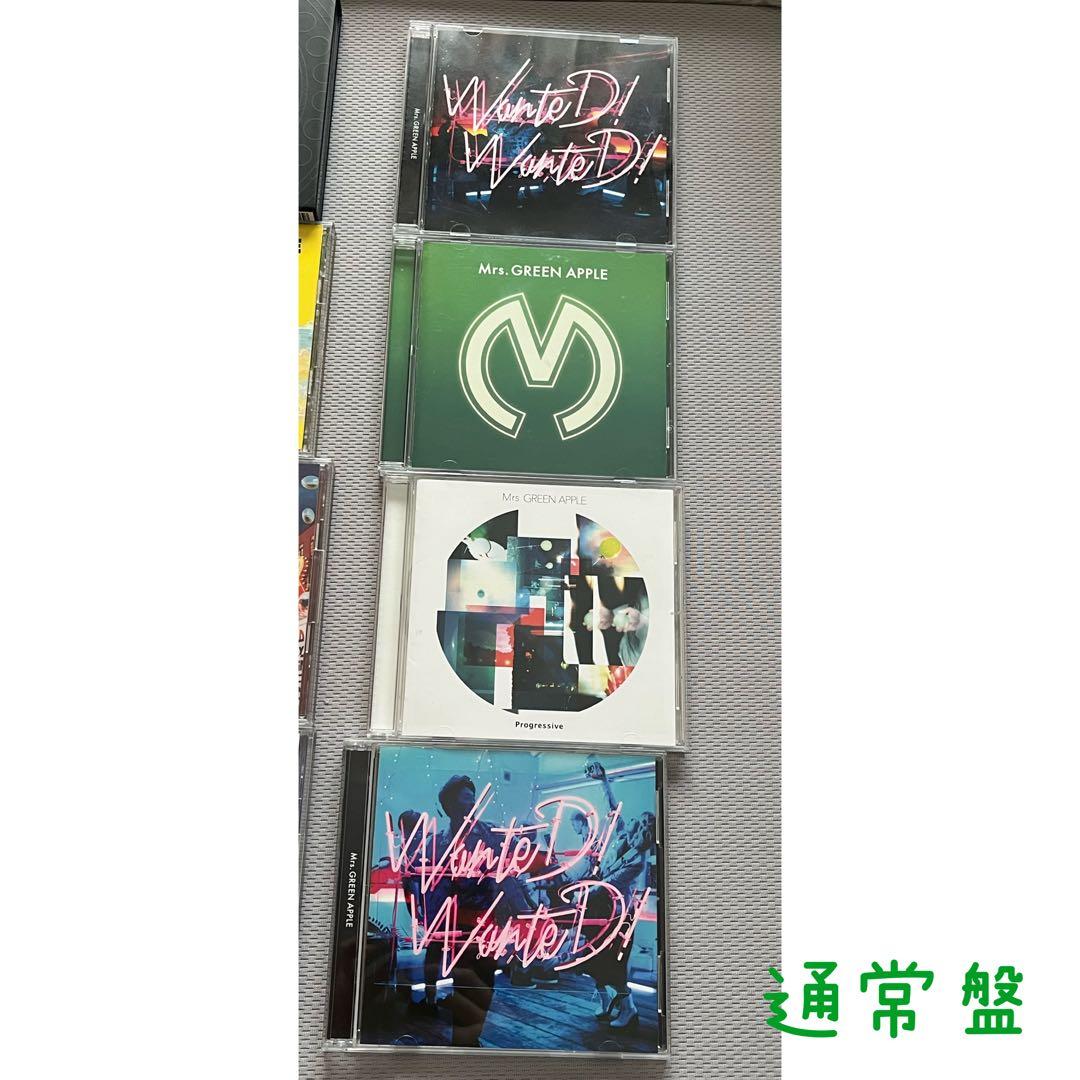 Mrs.GREEN APPLE ミセスグリーンアップル CDまとめ売り＋おまけ - メルカリ