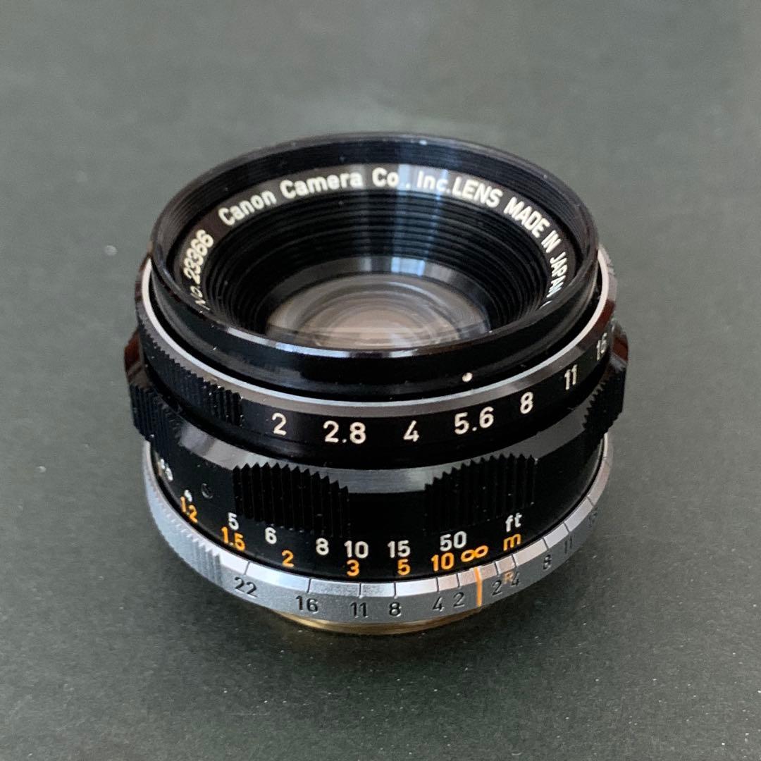 Canon 35㎜ F2 Lマウント Canon 35mm f2 (L) – FLASHBACK CAMERA