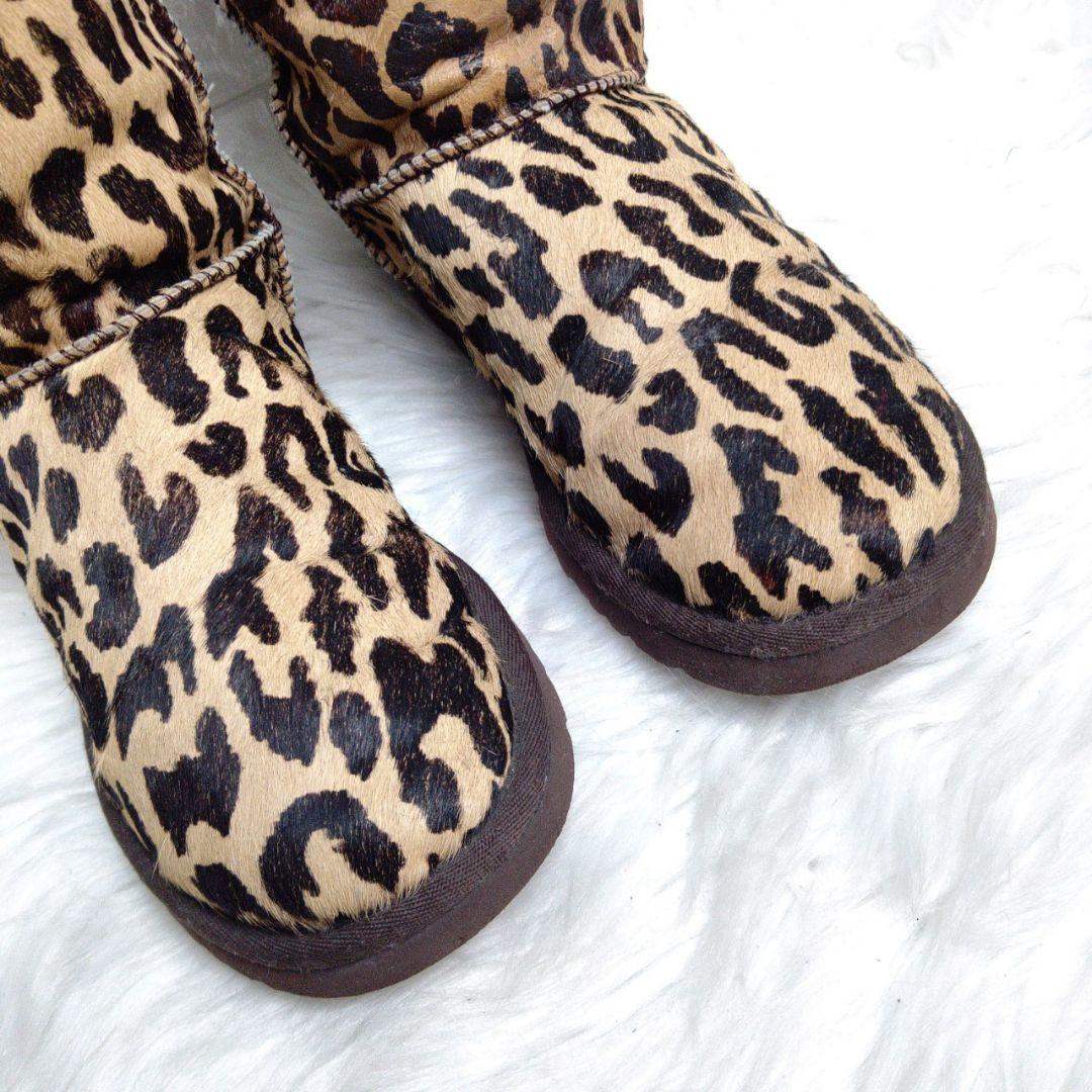 ✨ UGG アグ オーストラリア ムートンブーツ ヒョウ柄 y2k - メルカリ