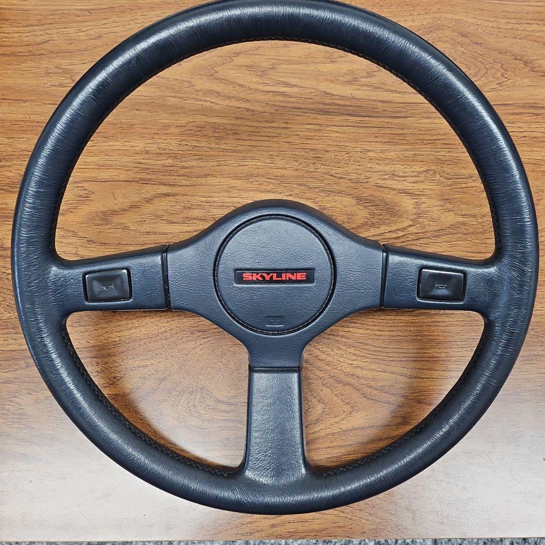 日産スカイラインR31 純正ハンドル ステアリング 美品 - メルカリ