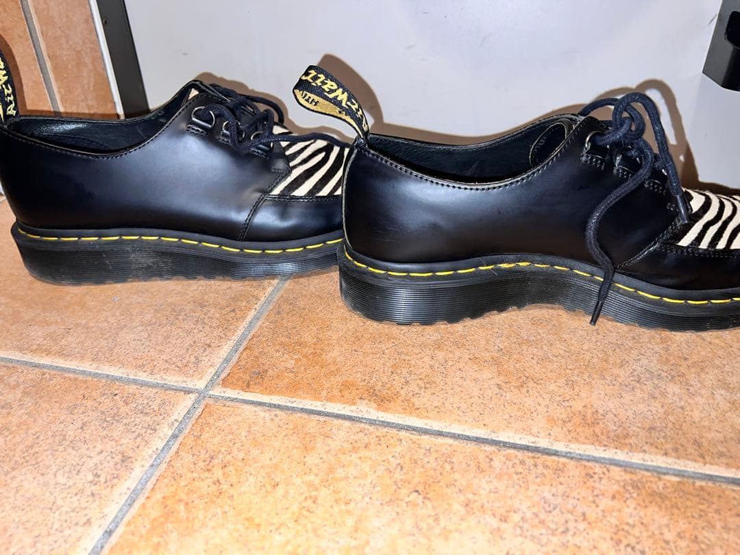 Dr. Martens ドクターマーチン ゼブラ柄 ローファー 28.0cm