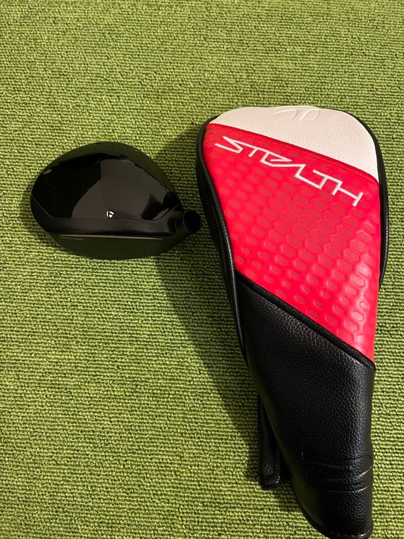 テーラーメイド ステルス2 プラス 3W ヘッドのみ ヘッドカバー付き
