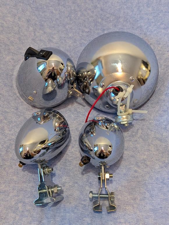 ヴェスパ ベスパ用 フォグランプ 飾りライト モッズ 4点セット - メルカリ